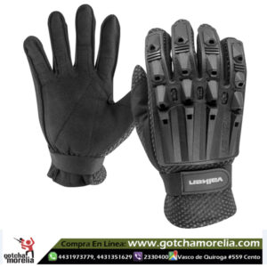 Guantes Valken Alpha Negro Dedos Completos