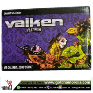 Caja De Pintura Valken Graffiti Calibre .68
