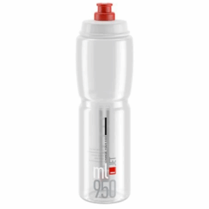 Ánfora Elite Jet Transparente Logo Rojo 950 ml